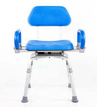 Revolution Pivoting Bath Shower Chair, Padded Backrest and Armrests