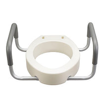 Drive, Premium Seat Riser with Removable Arms, Elongated Seat