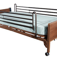 Drive, Delta Ultra Light Full Electric Hospital Bed with Full Rails and Foam Mattress