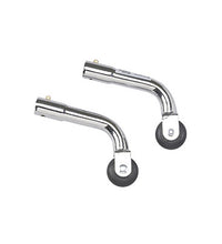 Drive, Anti Tippers with Wheels, 1 Pair