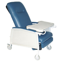 Drive, 3 Position Heavy Duty Bariatric Geri Chair Recliner, Blue Ridge