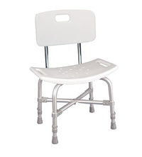 Drive, Bariatric Heavy Duty Bath Bench with Backrest