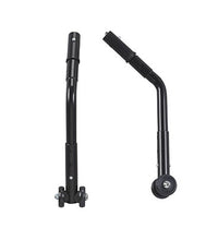 Drive, Adjustable Universal Wheelchair Anti Tipper with Wheels, Black, 1 Pair