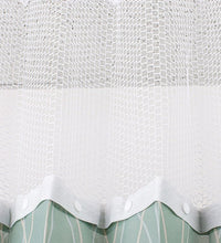 Snap Mesh Privacy Curtain Heading, 4" (for 7'5" Ceiling)