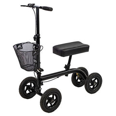 Knee Walkers, Roscoe Knee Scooter, Black