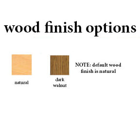 wooden platform table - manual hi-low, upholstered, 8' x 6' x (19" - 27")