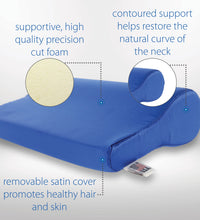 Ab Contour Pillow Blue