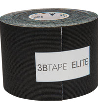 3BTAPE ELITE – kinesiology tape – black, 16’ x 2” roll