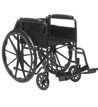 Silver Sport 1 Wheelchair with Full Arms and Swing away Removable Footrest