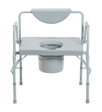 Bariatric Drop Arm Bedside Commode Chair