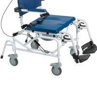 Tilting Aluminum Rehab Shower Chair Commode