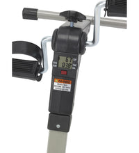 Folding Exercise Peddler with Electronic Display, Black