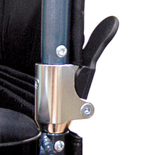 Flyweight Lightweight Transport Wheelchair with Removable Wheels