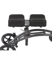 Dual Pad Steerable Knee Walker Knee Scooter with Basket, Alternative to Crutches