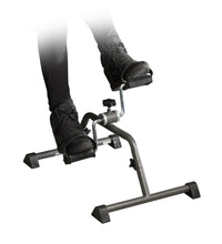 Exercise Peddler with Attractive Silver Vein Finish