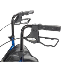 3 Wheel Rollator Rolling Walker with Basket Tray and Pouch