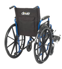 Blue Streak Wheelchair with Flip Back Desk Arms