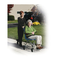 Super Light Folding Transport Wheelchair with Carry Bag