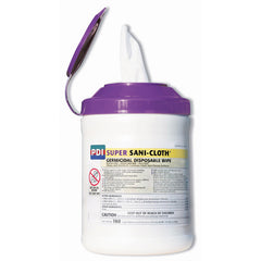 Sanicloth 'Super' Wipes 6 x 6.75 Tub/160