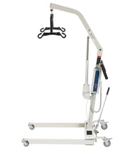 Bariatric Battery Powered Electric Patient Lift with Four Point Cradle and Rechargeable, Removable Battery