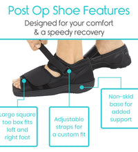 Post Op Shoe With Imprinting