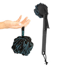 Interchangeable Loofah Handle w/ Sponge Replacement