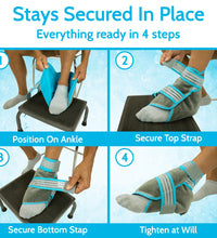 Dual Strap Ankle Hot and Cold Pack