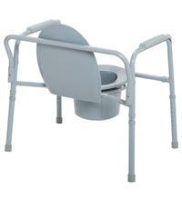 Heavy Duty Bariatric Folding Bedside Commode Seat