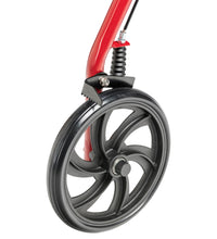 Four Wheel Rollator Rolling Walker with Fold Up Removable Back Support