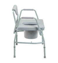 Bariatric Drop Arm Bedside Commode Chair