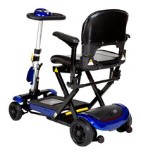 ZooMe Auto-Flex Folding Travel Scooter, Blue