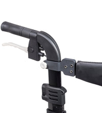 Nitro Elite CF Carbon Fiber Rollator Rolling Walker, Black