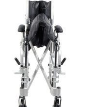 Poly Fly Light Weight Transport Chair Wheelchair with Swing away Footrest