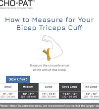 Cho-Pat Bicep/Tricep Cuff - XXL