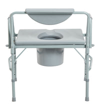 Bariatric Drop Arm Bedside Commode Chair