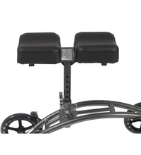 Dual Pad Steerable Knee Walker Knee Scooter with Basket, Alternative to Crutches