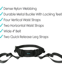 Transfer Belt with Leg Straps