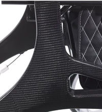 Nitro Elite CF Carbon Fiber Rollator Rolling Walker, Black