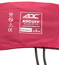 ADC Bariatric Adcuff Sphyg Cuff, 2 Tube, Burgundy