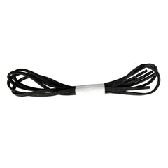 Fit To Be Tied Shoe Laces Elas-Black 24 pr