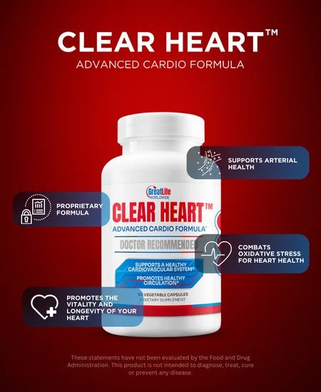 Clear Heart® – A Healthy Heart – Your Life Depends On It