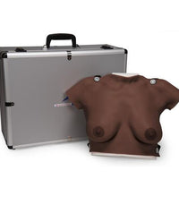 Wearable Breast Self Examination Model W/Case, Dark Skin