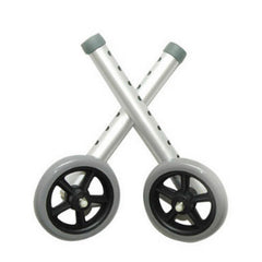 ProBasics 5 Fixed Wheels w/ Glide Caps Pair