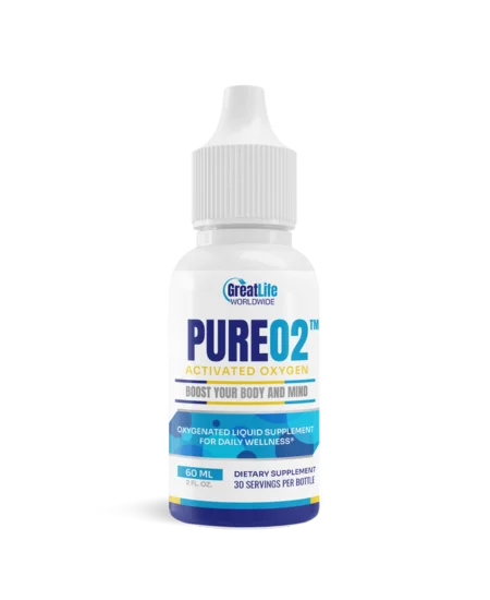 Pure02™ – Activated Liquid Oxygen Oxygenate Your Body, Blood, Organs