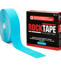 RockTape Regular Bulk Roll, 2" x 105', Blue, 1 Roll