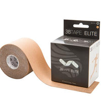 3BTAPE ELITE,  kinesiology tape, beige, 16’ x 2” roll