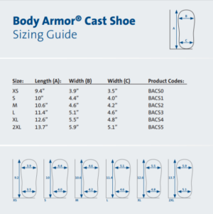 Darco Body Armor Cast Shoe, Large