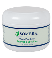 Sombra® Warm Pain Relief – Arthritis & Back Pain, 8 oz Jar