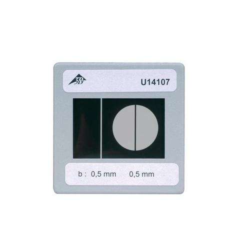 Diaphragm with a Single Slit and Rib