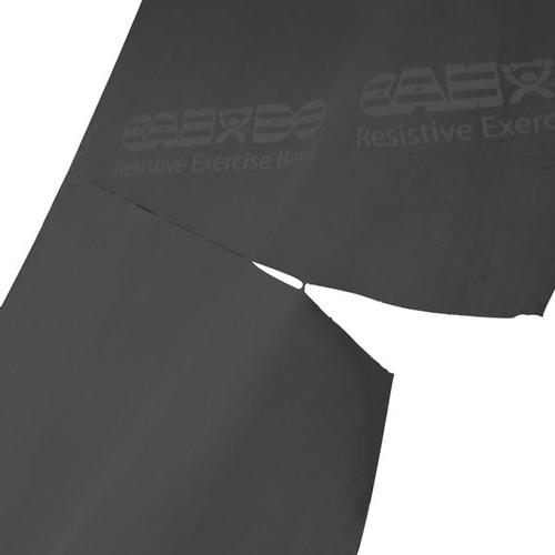 Cando Perforated Exercise Band, 100 Yard, Black X-Heavy | Alternative to dumbbells